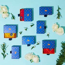 SAPPHIRE Hand Towel, Hippopotamus, Hippopotamus, Motif Handkerchief, Box Included, Imabari, Organic Towel, Brand, Luxury Towel, Women's, Men's, Quick Drying, Cotton, Bamboo Fiber, Fluffy,