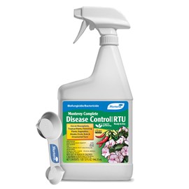 Monterey Complete Disease Control Spray Bundled with Garden Measure Spoon - Disease Control Fungicide - 32 oz RTU