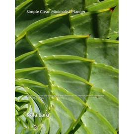 Simple Clean Minimalist Planner: Plan your day, achieve your goals/ Organise your Life/ One Day at a Time/ Plan, Prioritise, Achieve/Your Daily Guide to Success