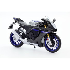 Doyusha Diecast Motorcycle 1/12 2022 Yamaha YZF-R1M Black Finished Product