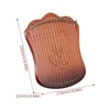 17 String Lyre Harp Portable Solid Beech Wood Harp String