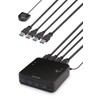 Elecom U3SW-T4 USB Switcher, PC to 4 Ports, USB 3.0