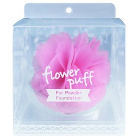 Ishihara Shoten ISP-FP01P Flower Puff, Pink (1 Piece)