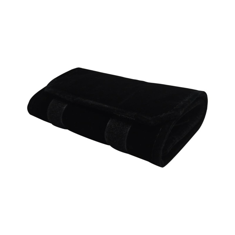 SCIKHEFT Portable Ring Travel Bag Jewelry Travel Roll Bag Small