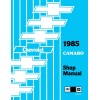 1985 Chevy Camaro Shop Manual