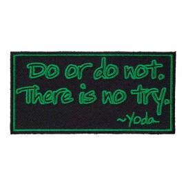 PatchStop - World's Largest Patch Store Do Or Do Not There Is No Try Patch, Yoda Patches