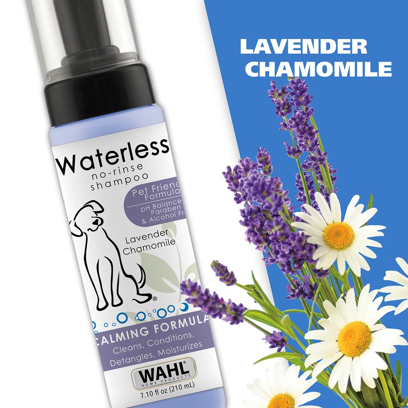 Wahl USA Pet Friendly Waterless No Rinse Shampoo for Animals