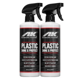 Advanced Kotings Plastic Shine & Protect Spray | Plastic & Vinyl UV Protection, High Gloss Shine, Resists Dirt & Dust for ATVs, UTVs, Trucks, Dirt Bikes | 16oz Spray - 2 Pack