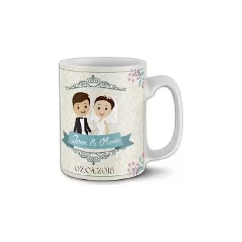 Like Shop 50 Tazas Personalizadas Recuerdo Para Boda