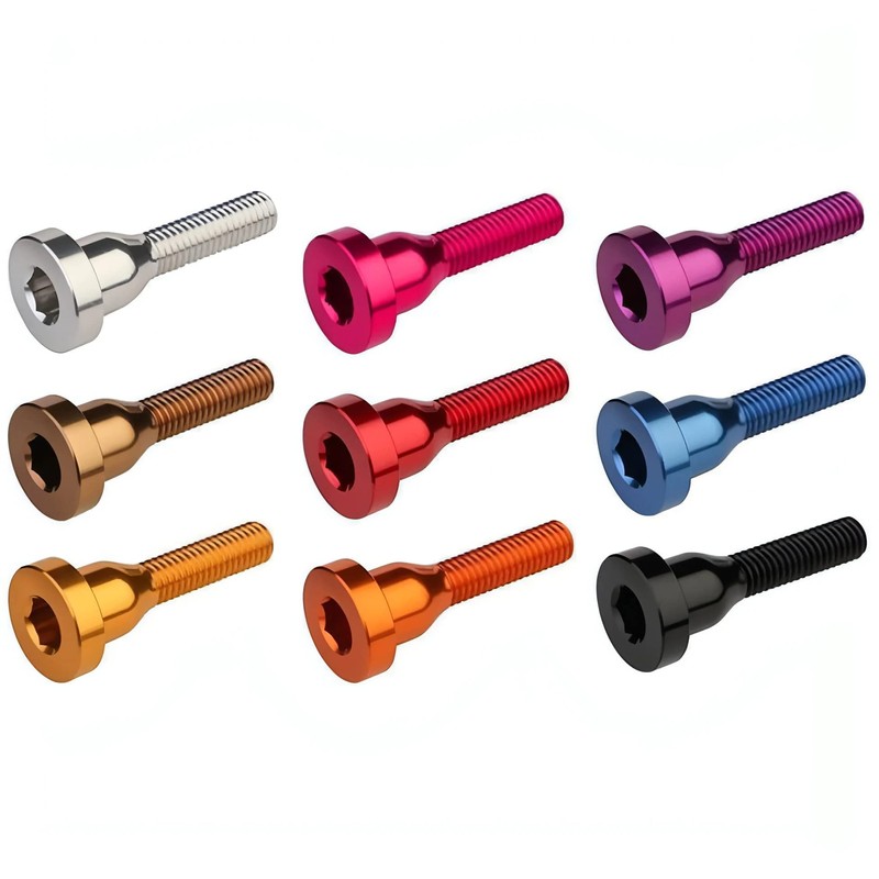 Burgtec Top Cap Bolt Rhodium Silver