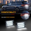 Gempro LED License Plate Lights Assembly for Dodge Durango 2014-2022