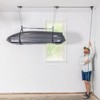 Teal Triangle Ceiling Storage Hoist for Cargo Box - Heavy