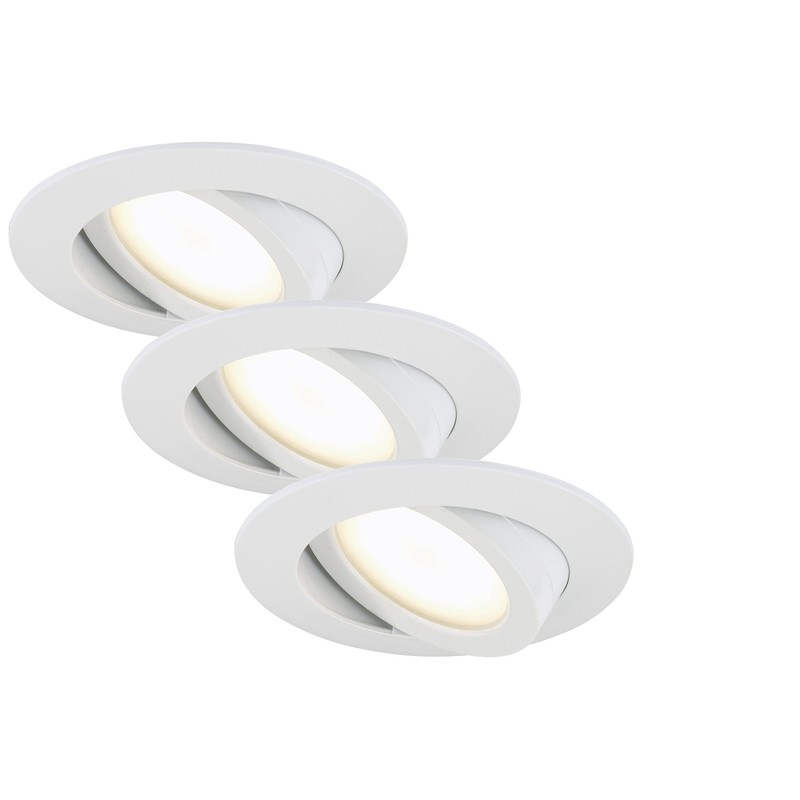 Briloner Leuchten LED Einbauleuchte, Einbaustrahler, LED Strahler, Spots, Deckenstrahler, Deckenspot,