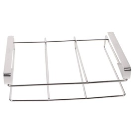 UPKOCH Hanging Chopping Board Rack Under Cabinet Organizer Over The Cabinet Organizer Lid Holder for Pots Under Cabinet Cutting Board Holder Metal Display Stand Stainless Steel