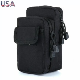 Unbranded Tactical Molle Pouch EDC Waist Bag Pack Outdoor Military Fanny Pack Phone Pocket