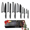 Kitchen Knife Set, KYA38 12-Piece Kitchen Knives Set with Covers,