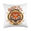 Queen City 513 Throw Pillow