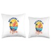 Dreaming of Uroa Throw Pillow