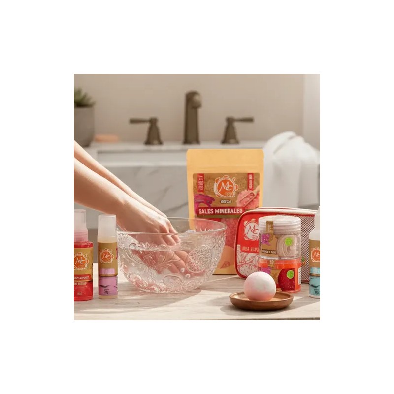 Kit Mc Spa Fresa. Humectantes. Manicure 10pzs. Manual Regalo
