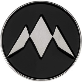Mission Logo - Enamel - Lapel Pin - Black & Silver