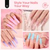 Beetles Gel Nail Tips Square XXL Extra Long Nails for