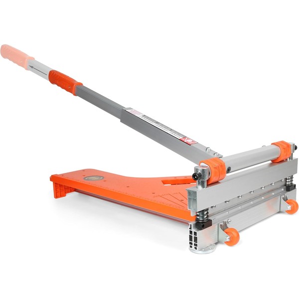 13" Pro.Floor Cutter-No Dust,No Noise,No Electricity. Multi-Angle Cuts for Laminate,Vinyl,Wood