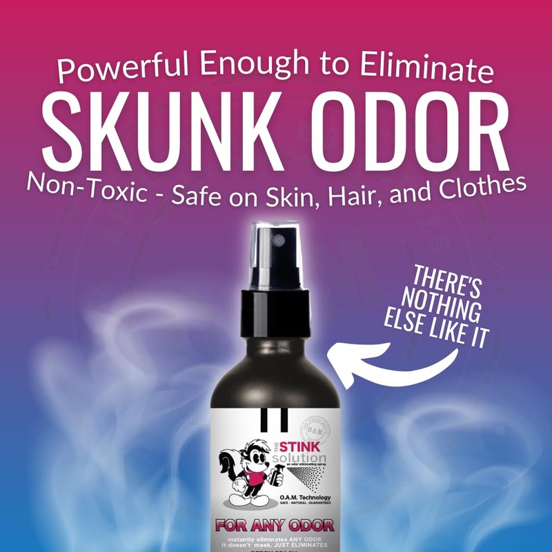 The Stink Solution Unscented Odor Eliminator, Fragrance Free Odor Neutralizer