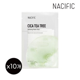 NECECIPICA TITRE Relaxing Mask Pack X10 / 네시픽 시카 티트리 릴렉싱 마스크팩 x10개