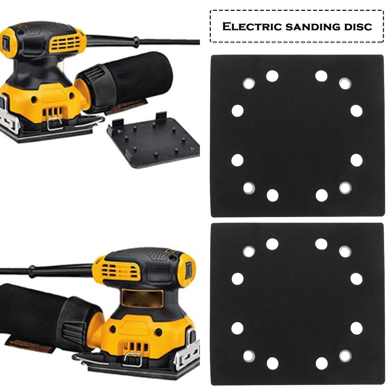 ECSiNG 2pcs 116x107mm Sanding Pad Backing Base Plate Backing Pad
