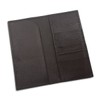 Genuine Eel Skin Rodeo Wallet, Black, One Size