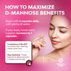 D Mannose with Cranberry Supplement - Potent D Mannose 1000mg
