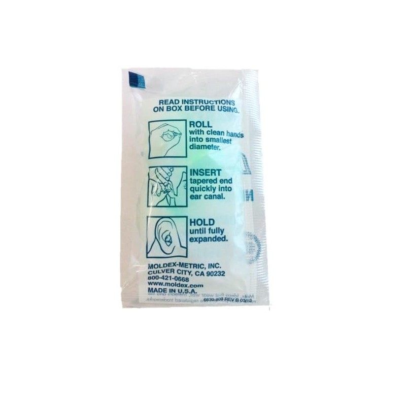 MOLDEX Moldex Ear Plugs 10 Pairs MeteorsSmall, Includes 1 Genuine