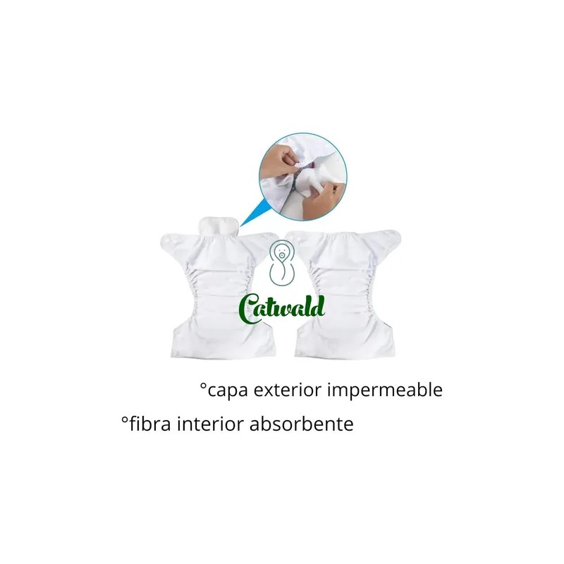 Pañal Reutilizable Ecológico Multietapa 1 Und
