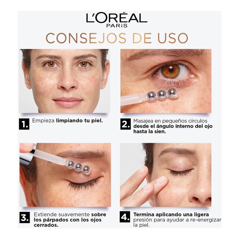 L'Oréal Paris Glycolic Bright Sérum de Ojos Anti Manchas, con