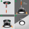 YGS-Tech Smart 3 Inch Recessed Lighting, WiFi LED Downlight 5W