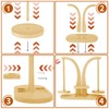 Yarn Holder Portable Magnetic Wool Holder Crocheting & Knitting Wooden