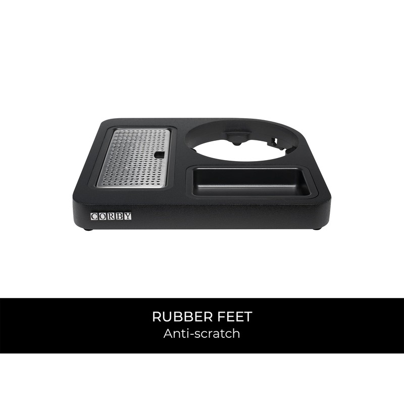 Corby Aintree Compact Welcome Tray Only in Black