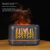 200ml Essential Oil Diffuser Hollow Out Quiet Diffuser with Flame