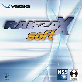 Yasaka Table Tennis Rubber Rakuza X Soft B-83 90 Medium Thickness