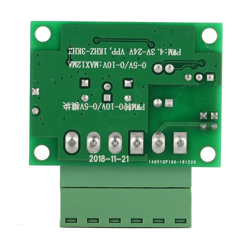 Jadeshay PWM Voltage Converter Module 3.3V PWM Signal to 0-10V
