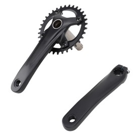 Chainring Set Crankset 34T Aluminum Alloy High Strength Light with Bottom Bracket for