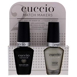 Cuccio Matchmaker - Colour Nail Lacquer & Veneer Gel Polish - Hair Toss - For Manicures & Pedicures, Full Coverage - Long Lasting, High Shine - Cruelty, Formaldehyde & Toluene Free - 0.43 oz
