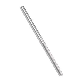 sourcing map 2.6mm Chucking Reamer, Tungsten Carbide Lathe Machine Reamer H7 4 Straight Flutes, Round Shank Milling Cutting Tool, for Stainless Steel Alloy Copper Metal