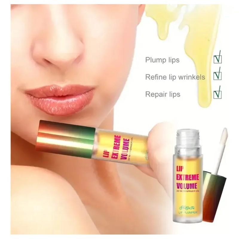 Suero Labios Voluminizador Lipgloss Hidratación Colágeno