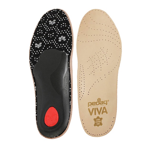 Pedak Insole, Viva, Insole, Shock Absorption, Bunions, Flatfeet, Opening Feet, Posture Correction, Arch Support, Deodorizing, Leather Shoes, Leather, Standing Work, beige