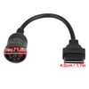 Yosoo 9 Pin to OBD2 Adapter, Truck Diagnose Interface, 16