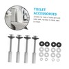 Gadpiparty 4pcs Toilet Tank Screw Durable Fixing Bolts with Washers