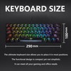 Bangsanth Mechanical Keyboard, 60% Mechanical Gaming Keyboard with Blue Switches