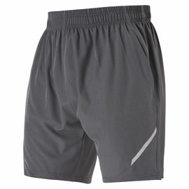 Pantalones cortos de entrenamiento para hombre de ultra rendimiento, estilo casual, paquete de 4 pantalones cortos deportivos para correr para hombre, entrepierna de 7 pulgadas, Negro, azul marino,