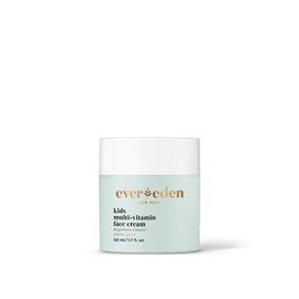 Evereden Kids Face Cream: Melon Juice 1.7 oz | Plant-Based, Natural, Non-Toxic | Multi-Vitamin Skin Moisturizer